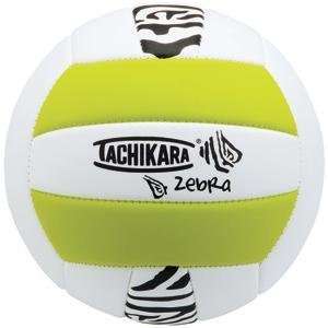    S&S Worldwide Tachikara® Zebra Volleyball: Sports & Outdoors