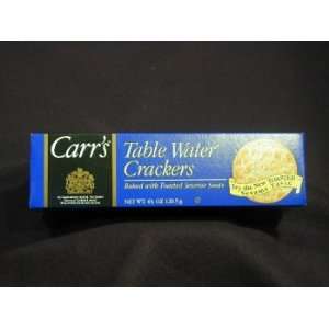 Carrs Water Crackers with Sesame Seeds: Grocery & Gourmet Food
