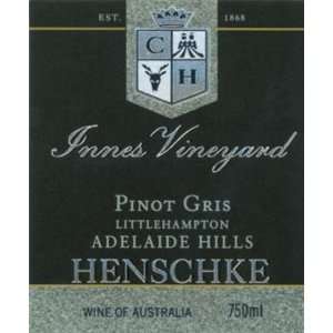2006 Henschke Innes Vineyard Littlehampton Adelaide Hills Pinot Gris 