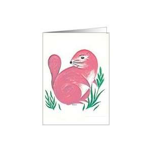  Blithe Blossom Beaver Card: Toys & Games
