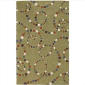  Cosmopolitan Turquoise Contemporary Rug Size: 36 x 56 