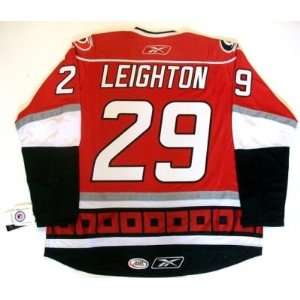  Michael Leighton Albany River Rats Jersey Phil Flyers   X 