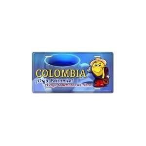 Colombia Tomemonos Un Tinto   Decorative License Plates Cool Car Auto 