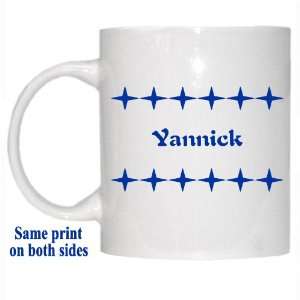  Personalized Name Gift   Yannick Mug: Everything Else