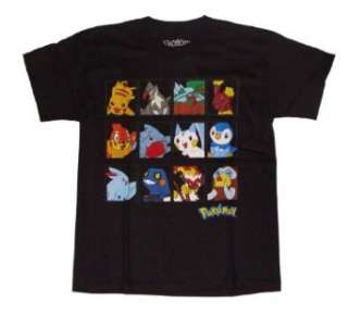  Pokemon Character Profile Boys T shirt: Clothing