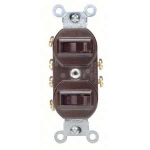    Leviton Duplex Combination Switch (S00 05241 00S)