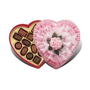  Russell Stover Chocolates 0210 8 oz. Pink Fancy Heart 