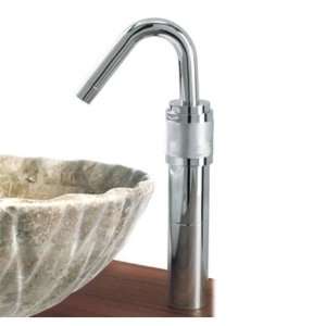 Whitehaus 0204 Gesto 5 Elevated Single Hole Lavatory Mixer Faucet in