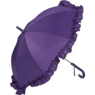  Galleria Kids Ruffle Umbrella   Purple Clothing