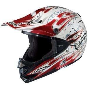 HJC CL X5N Fang Helmet   2X Large/Red Automotive