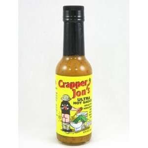 Crapper Jons Ultra Hot Sauce: Grocery & Gourmet Food