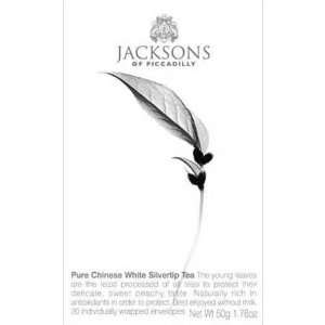 Jacksons Pure Chinese White Silvertip (20 Individually Wrapped Tea 