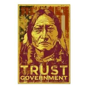 Trust The Government Poster: Home & Kitchen