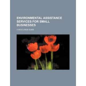  Environmental assistance services for small businesses: a 