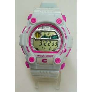  Shock G7900 LOOK White Pink Digital Watch Solar Power lOOK 