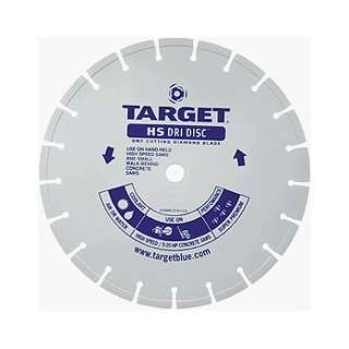 TARGET High Speed Saw   HS Dri Disc Blade HS8: Blade size: 12 x .125 x 
