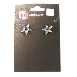  Studded NFL Earrings   Dallas Cowboys: Sports & Outdoors