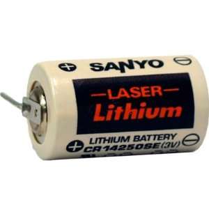   CR14250SET P1 850 mAh 3 Volt Lithium Battery 2 Pins: Camera & Photo