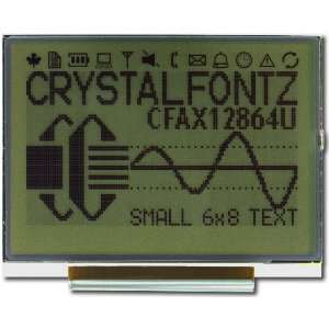   CFAX12864U1 NFH 128x64 graphic LCD display module: Electronics