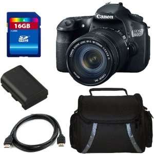 Canon 60D 18 MP CMOS Digital SLR Camera with 3.0 Inch LCD and 18 135mm 