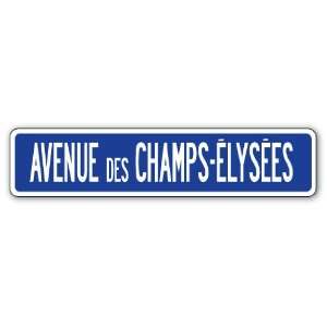  AVENUE DES CHAMPS ELYSEES Street Sign tour de france 