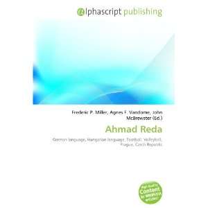  Ahmad Reda (9786133606258): Books