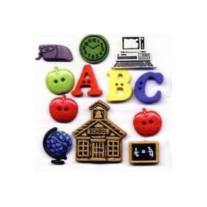  Button Theme Packs Abcs: Arts, Crafts & Sewing