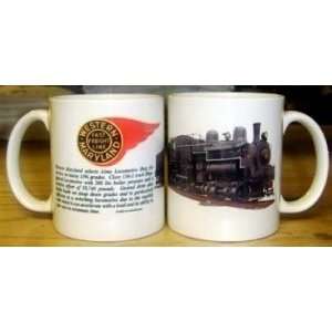 COFFEE MUG   WESTERN MARYLAND RAILROAD SHAY: Everything 