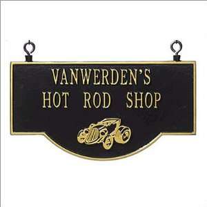  Whitehall Products 1622 Hot Rod Plaque: Home & Kitchen