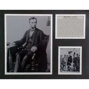  Abraham Lincoln Picture Plaque Unframed 