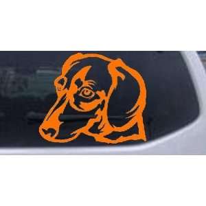  Orange 22in X 18.3in    Dotson Dog Animals Car Window Wall 