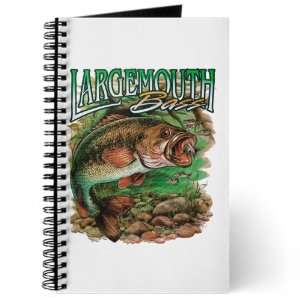  Journal (Diary) with Largemouth Bass on Cover Everything 