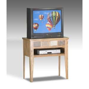   32.25 Wide Open Shelf TV Stand (Made in the USA!): Home & Kitchen