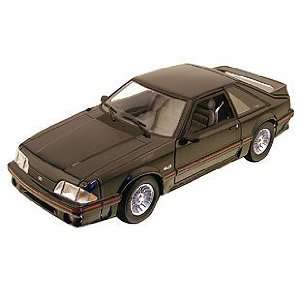   : GMP GMP1801831 1 18 1989 Ford Mustang GT, Black  Red: Toys & Games