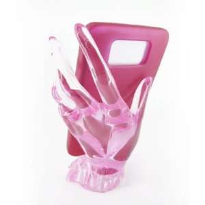  Pink Lady Hand Mobile Cellphone Display Stand Holder: Cell 