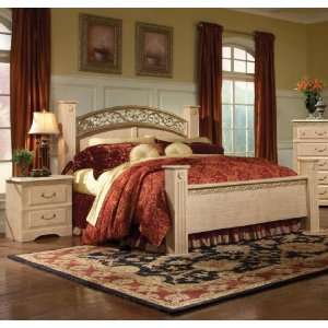   Panel Bed by Standard Furniture   Dragon Ash (57252R): Home & Kitchen