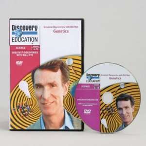 Greatest Discoveries with Bill Nye: Genetics DVD:  
