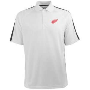  Detroit Red Wings Revel Performance Polo Shirt (White 
