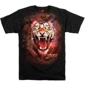Zero T Shirt Space Tiger [Small] Black 