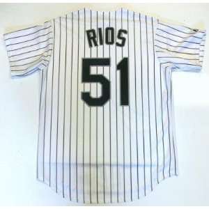  Alex Rios Chicago White Sox Jersey   XX Large: Sports 