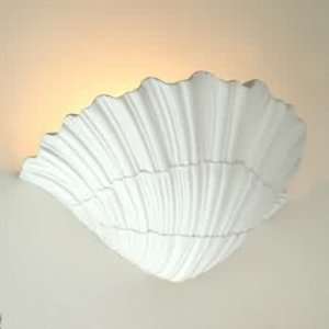  Wall Lamps White Polyurethane, Camille Wall Sconce: Home 