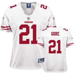  Francisco 49ers Womens 2009 White Replica Jersey: Sports & Outdoors