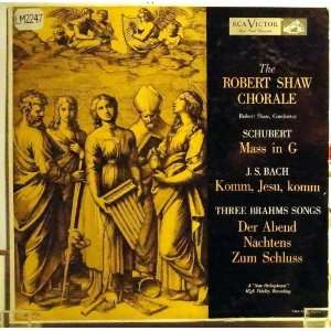  Schubert, Shaw, The Robert Shaw Chorale, RCA Victor: The 