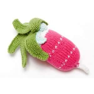  Pebble Baby Rattle   Knitted Radish: Toys & Games