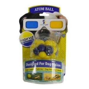  Romp Hi Viz Atom Ball Dog Toy: Pet Supplies