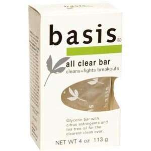  BASIS SOAP CLEAR BAR 4oz by BEIERSDORF, INC. Health 