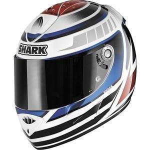  Shark RSR 2 Indy Helmet   Small/White/Blue/Red Automotive
