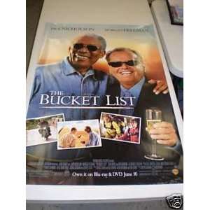 The Bucket List Movie Poster 27 X 40 