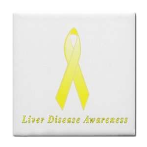  Liver Disease Awareness Ribbon Tile Trivet: Everything 