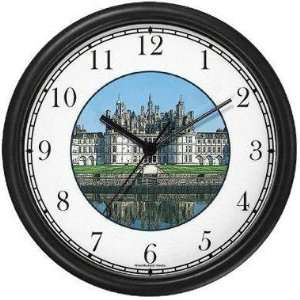  Chambord Chateau France (JP6) Famous Lankmarks Clock by 